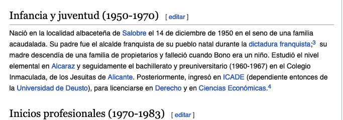 Chavez, 19 años presidente de la Junta de Andalucia. Pepe Bono, 21 años presidente de Castilla La Mancha Es que esta gente no sabe que muchos de los cuadros del PSOE vienen directamente de familias de bien del franquismo XDDDDD