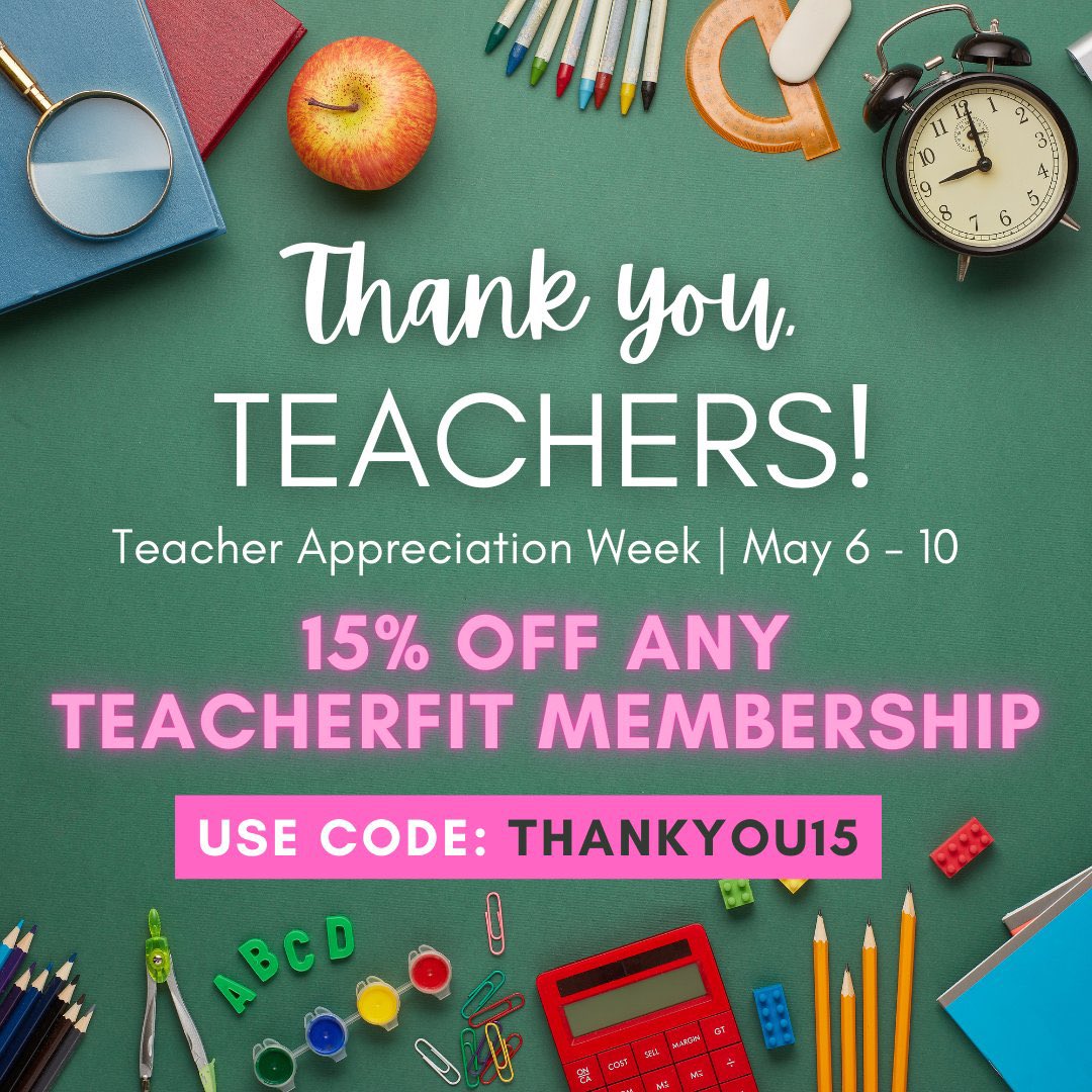 Teacher Appreciation Week is next week!

Give the gift to yourself, a colleague or a staff member!

Learn more about our program by watching this 2 minute video: m.youtube.com/watch?v=TtmEIC…