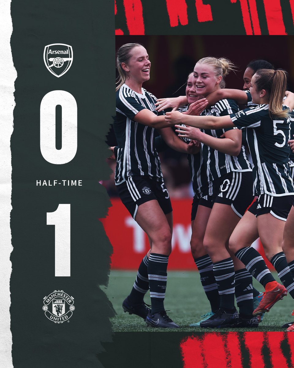 Our U21s lead thanks to an Amelia Oldroyd opener 👏⚽️ #MUWomen || #MUAcademy