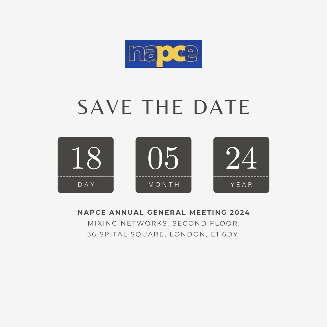 Save the date.

#NAPCE #PastoralCare #Education #Schools #ChildWelfare #StudentWelfare #Teaching #Teacher #mentalhealth