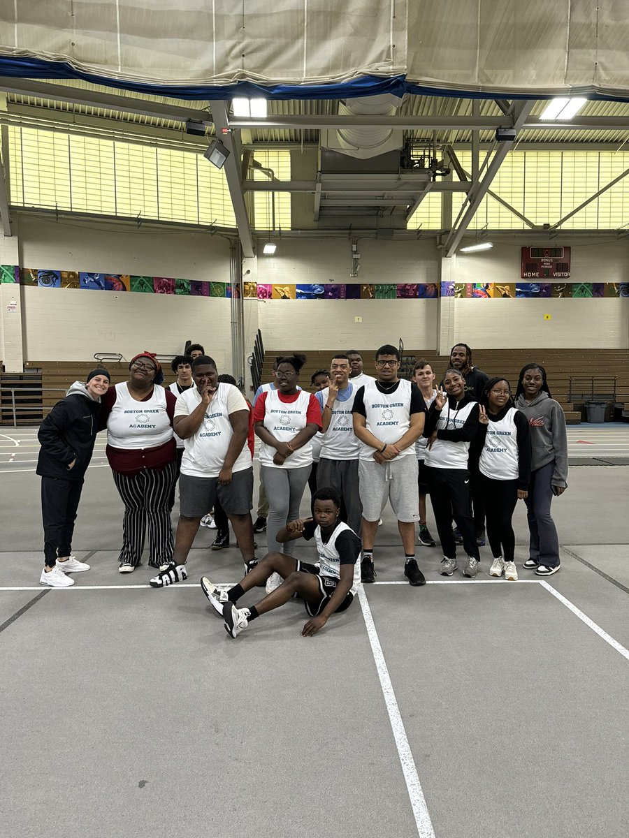 Welcome to the @BostonSchools BASKETBALL JAMBOREE, @BosGreenAcademy ! 👋 #PlayUnified