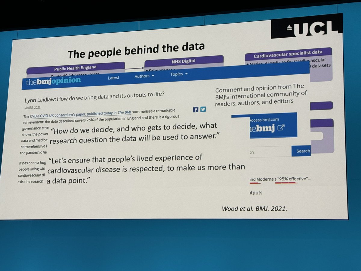 And even better to see @lynn_laidlaw cited on @amibanerjee1 slides. #BHIVA24 I interviewed Lynn for Chapter 5 of #Unheard which is about producing better medical evidence by increasing patient voice in research.