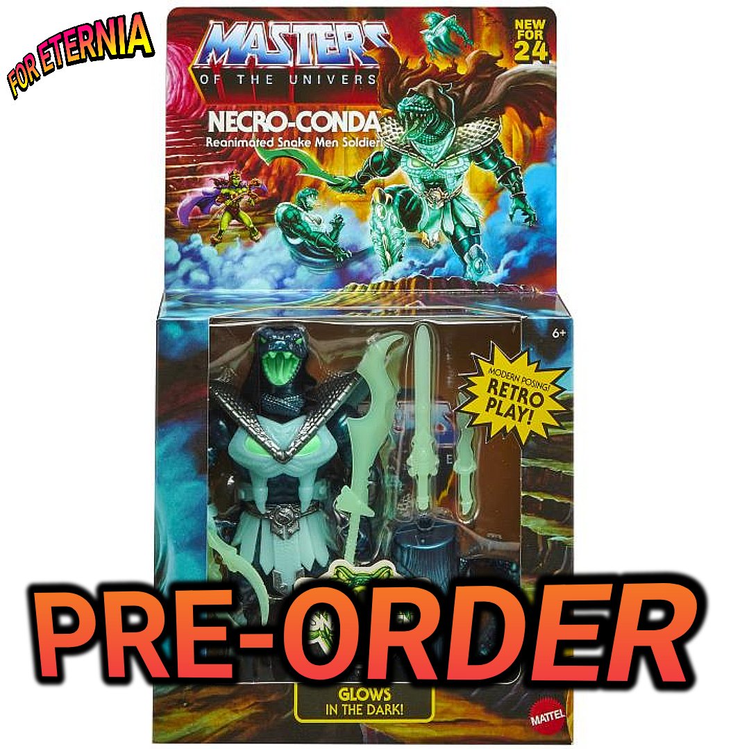 The Masters of the Universe Origins Necro-Conda figure 🐍 is now available for pre-order at BigBadToyStore (no affiliation link): bigbadtoystore.com/Product/Variat…

#MastersoftheUniverse #MOTU #MastersoftheUniverseOrigins