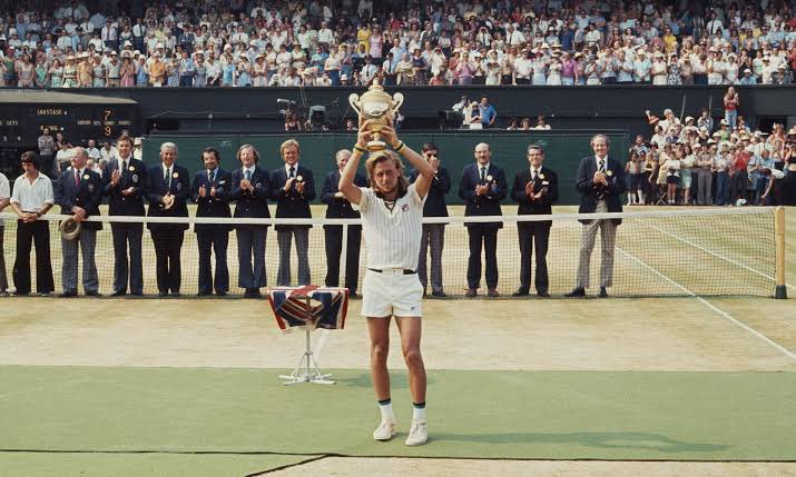 Bjorn Berg at the 1973 Wimbledon