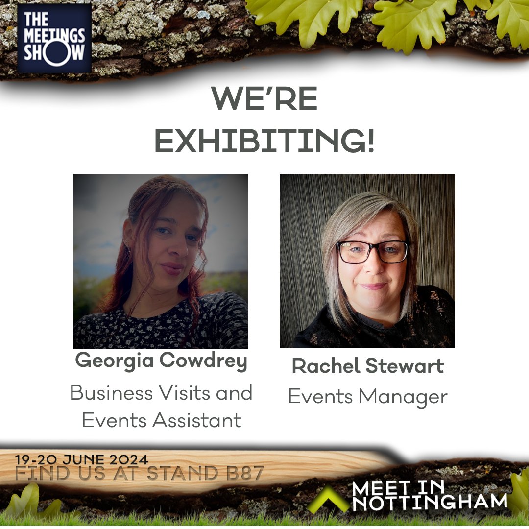 #TeamNottingham are gearing up to exhibit at the ExCeL London on 19 - 20 June💚

Come and see us on stand B87 to explore opportunities for hosting your events or conferences in Nottingham and Nottinghamshire!

#BeAPartOfIt #MeetingsShow #TeamNottingham #TMS2024 #LoveNotts