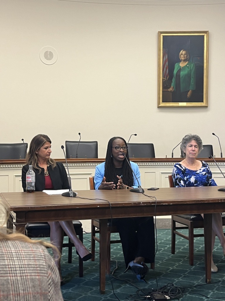 Thank you <a href="/GHTCoalition/">GHTC</a> for having our North America Executive Director Delali Attipoe <a href="/delaliat/">Delali</a> on Capitol Hill yesterday to help make the case that US support for #globalhealth R&amp;D is critical to save lives. Report here: shorturl.at/xAFI0 #innovate4health