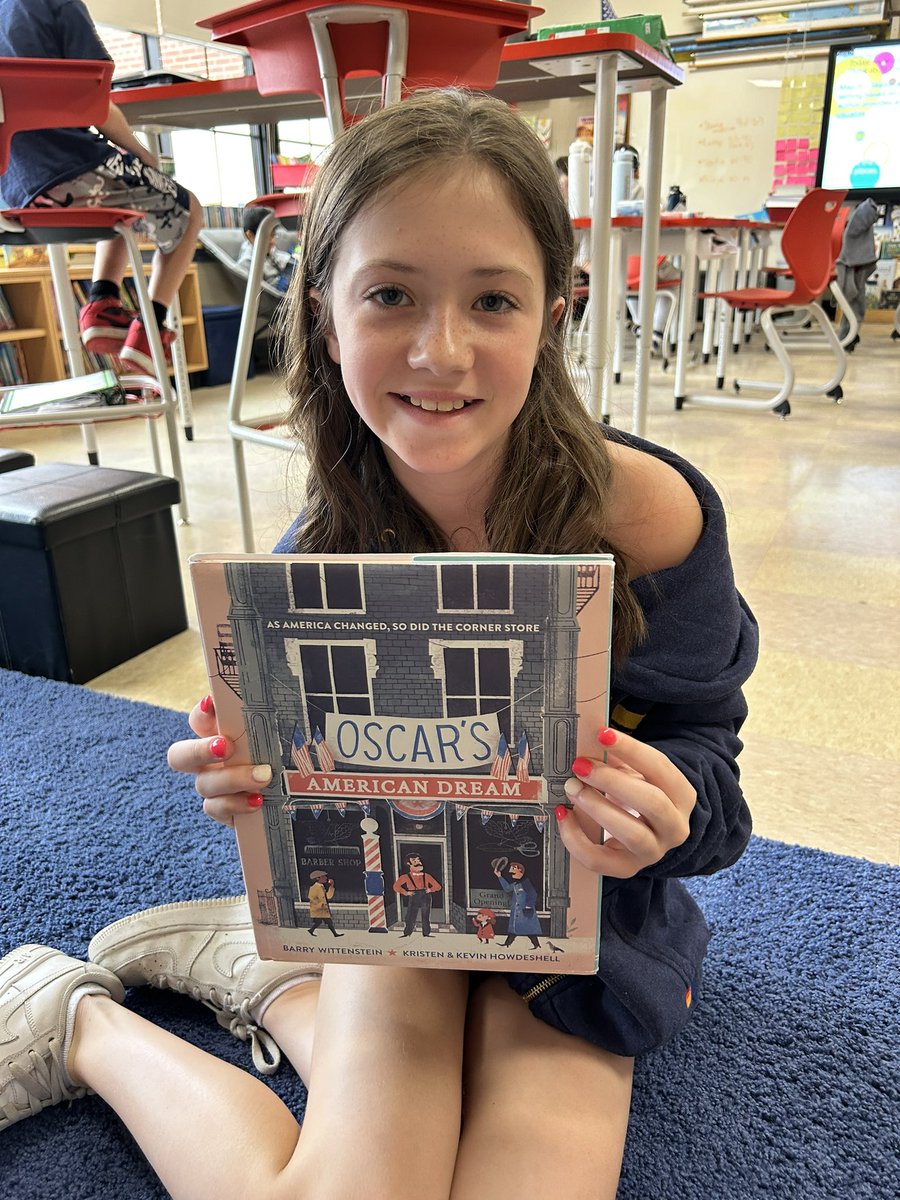 #Day144 @bwittbooks Beginning with one immigrant, Oscar’s American dream weaves historical moments into a story of change through the lens at one corner store! @WilletsRoadMS #ewlearns #Classroombookaday
