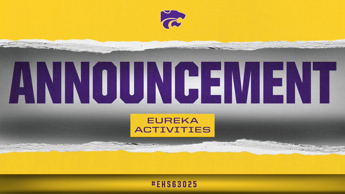 Date Change: V @EurekaFootball will open the 2024 Season at Francis Howell on THURSDAY, August 29th!