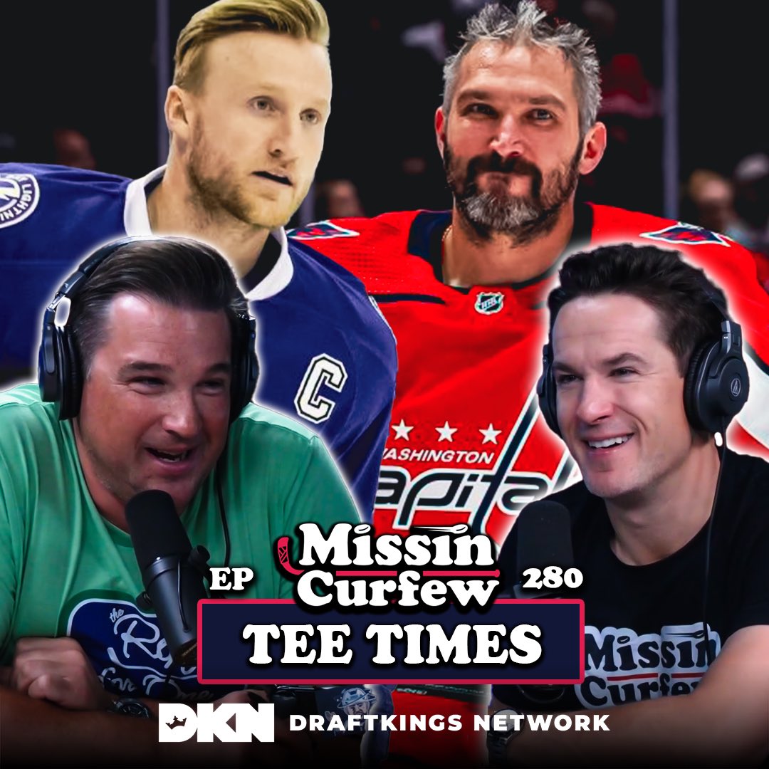 🚨#MissinCurfew Ep 280🚨 Tee Times Bolts & Caps | @DKNetwork • OB’s weekend at @Stagecoach • Get Evander Kane a Beer • The Future for Steven Stamkos • Marner and the #LeafsForever • #DraftKings Playoffs Recap WATCH/LISTEN: tinyurl.com/wmkk3s7t