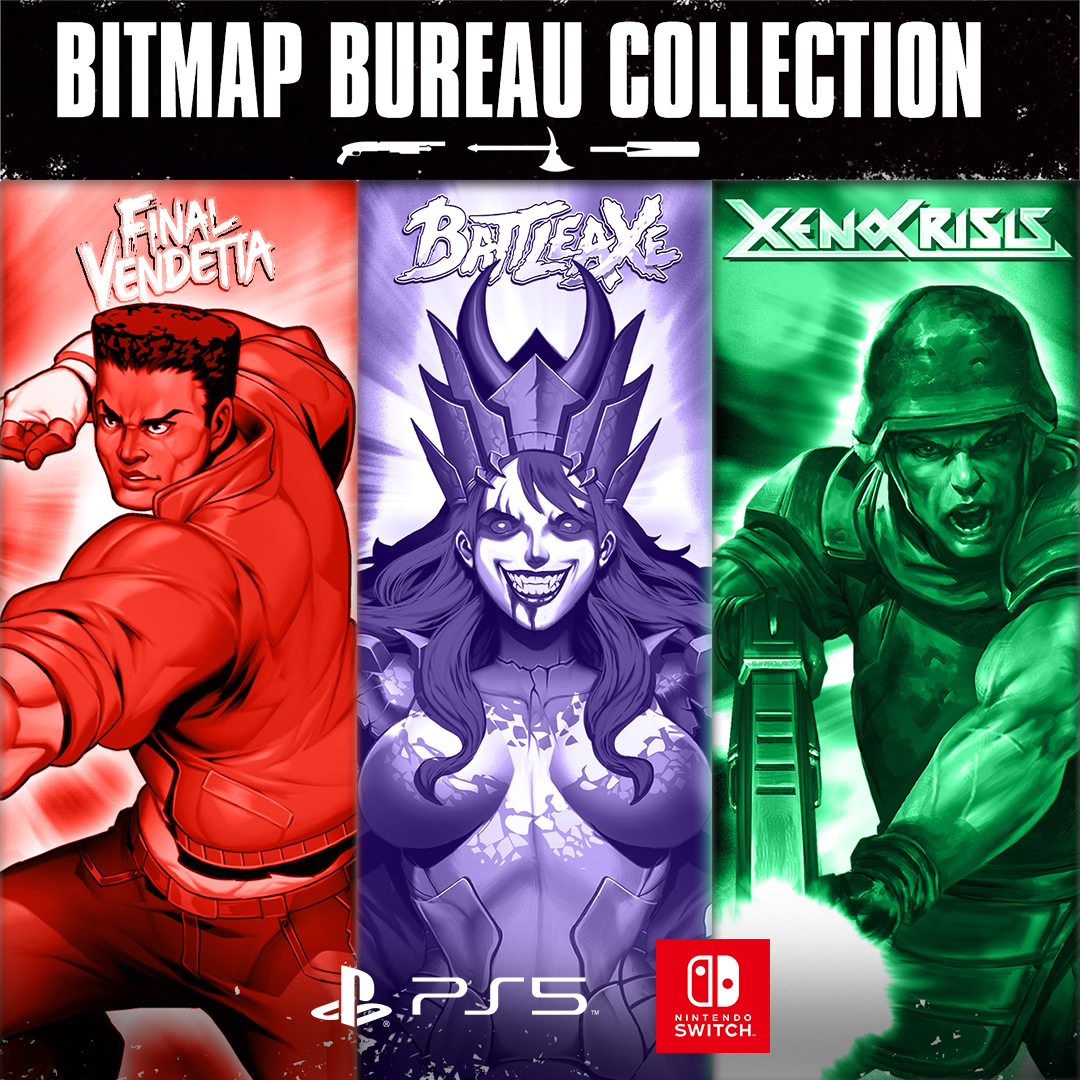 🎮 The pixel-perfect #BitmapBureauCollection is a triforce of retrogaming! 

Preorder now👇 
numskullgames.com/game/bitmap-bu…

#GamingNews #PreOrderNow