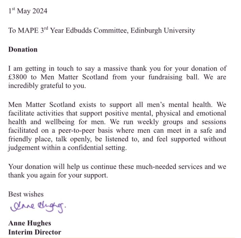 Colin Brough (@colbrough) on Twitter photo Following the success of our 3rd annual charity ball, it is a good time to reflect on our <a href="/UoE_PE/">MA(Hons) PE</a> <a href="/MorayHouse/">Moray House School of Education and Sport</a> <a href="/EdinburghUni/">The University of Edinburgh</a> community achievement. We have raised £10,160 over the last three years for three important charities <a href="/CR_UK/">Cancer Research UK</a> <a href="/SAMHtweets/">SAMH</a> <a href="/MenScotland/">Men Matter Scotland</a> #MoreThanEducators Following the success of our 3rd annual charity ball, it is a good time to reflect on our <a href="/UoE_PE/">MA(Hons) PE</a> <a href="/MorayHouse/">Moray House School of Education and Sport</a> <a href="/EdinburghUni/">The University of Edinburgh</a> community achievement. We have raised £10,160 over the last three years for three important charities <a href="/CR_UK/">Cancer Research UK</a> <a href="/SAMHtweets/">SAMH</a> <a href="/MenScotland/">Men Matter Scotland</a> #MoreThanEducators