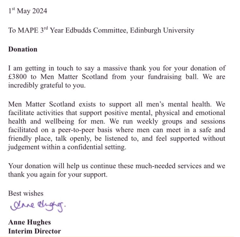 Following the success of our 3rd annual charity ball, it is a good time to reflect on our @UoE_PE @MorayHouse @EdinburghUni community achievement. We have raised £10,160 over the last three years for three important charities @CR_UK @SAMHtweets @MenScotland #MoreThanEducators