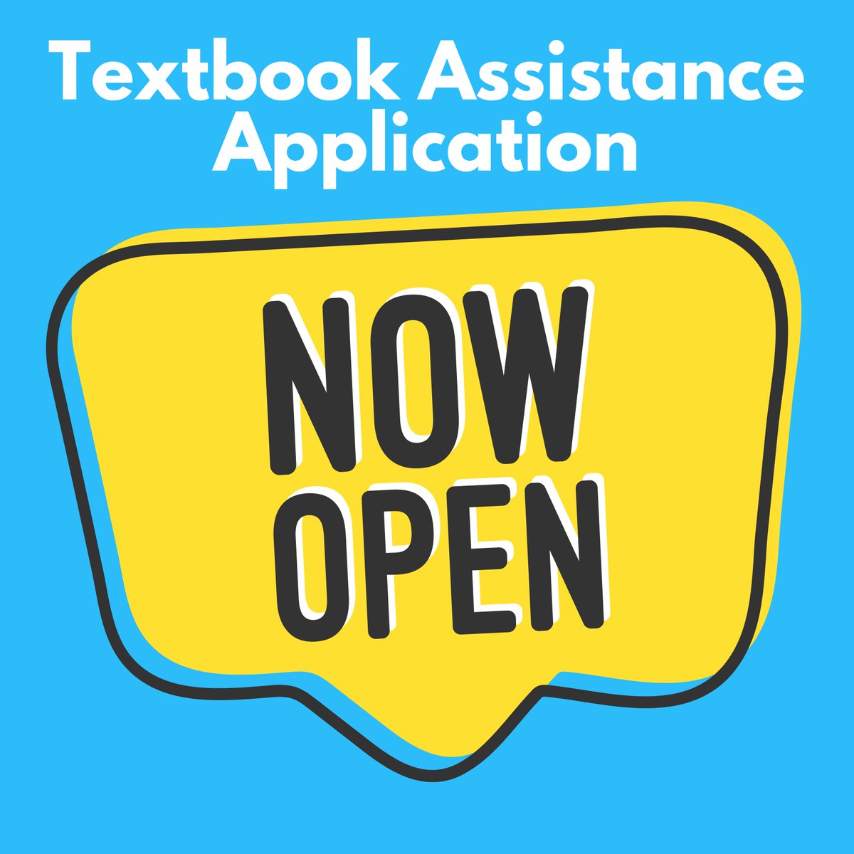 Textbook Assistance Application is now open. Apply now - nscc.edu/student-experi…. #NashvilleState #StudentResources #TextbookAssistance