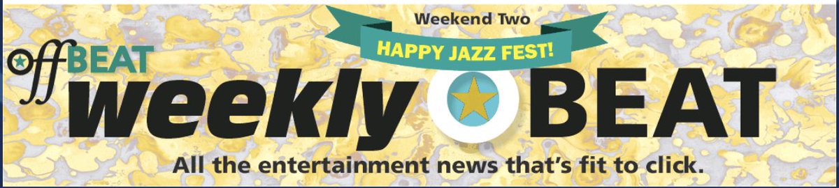 Jazz Fest Weekend 2! Samantha Fish, Big Freedia, RIP Nick Daniels, NOLA Music Census + Weekly Picks (so many)…and MORE! Check out our Weekly Beat and subscribe today to receive it in your inbox once a week. conta.cc/3UDfrAS