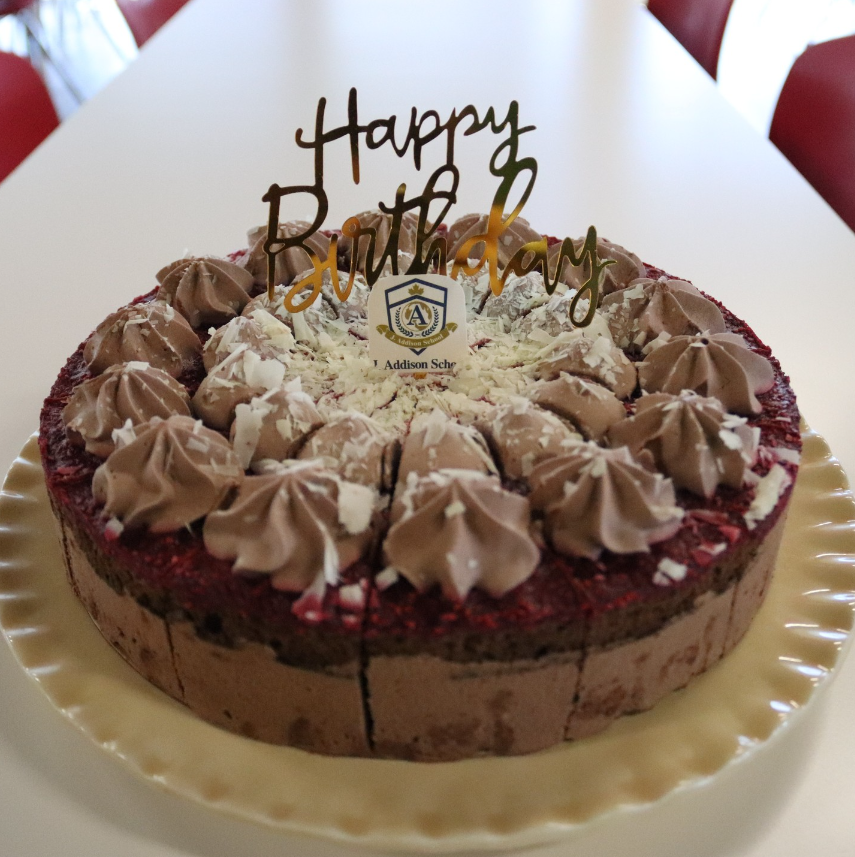 J. Addison School was named after the famous essayist and poet, Joseph Addison (1672-1719). Today, JAS celebrates his 352nd birthday! Come by during lunch for a slice of cake.