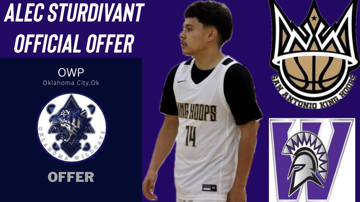 Congrats to Alec Sturdivant for receiving an offer to further his education all while playing the game he loves...
#KINGHOOPSRENAISSANCE 
#SAKHSAGACONTINUES 
<a href="/BigA_SATX/">BigA</a>
<a href="/CoachW40/">Coach Willie</a> <a href="/imjustdriven/">Coach Shawn</a>