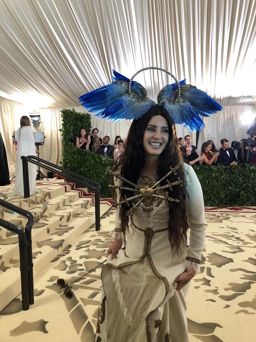 lana del rey at the 2018’s met gala