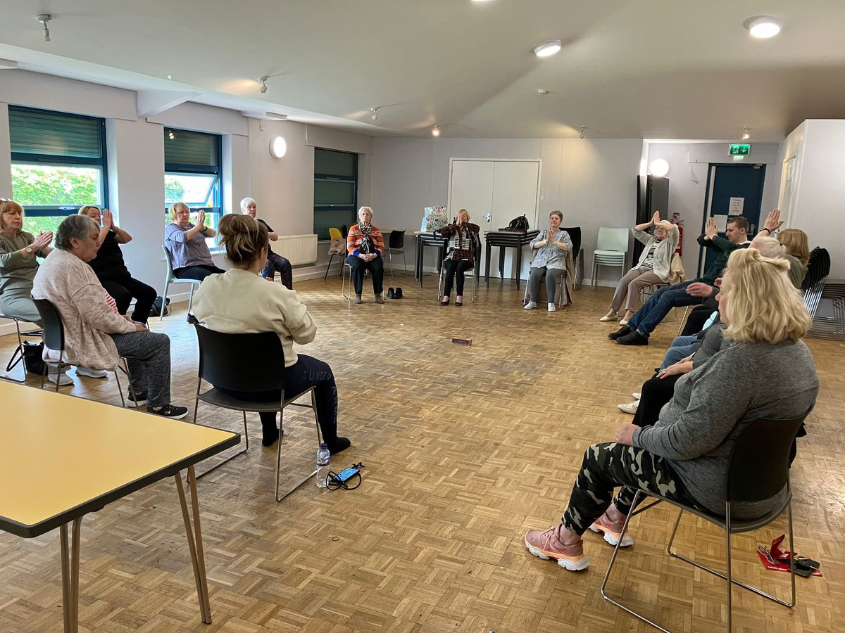 We are blessed to have so many wonderful participants throughout our areas of work. Whether it’s #Anfield #Kirkby or #Melwood you never fail to amaze us with your dedication and commitment to bettering your everyday life’s. We are so proud. #LFC #ChairBasedYoga #YNWA ♥️