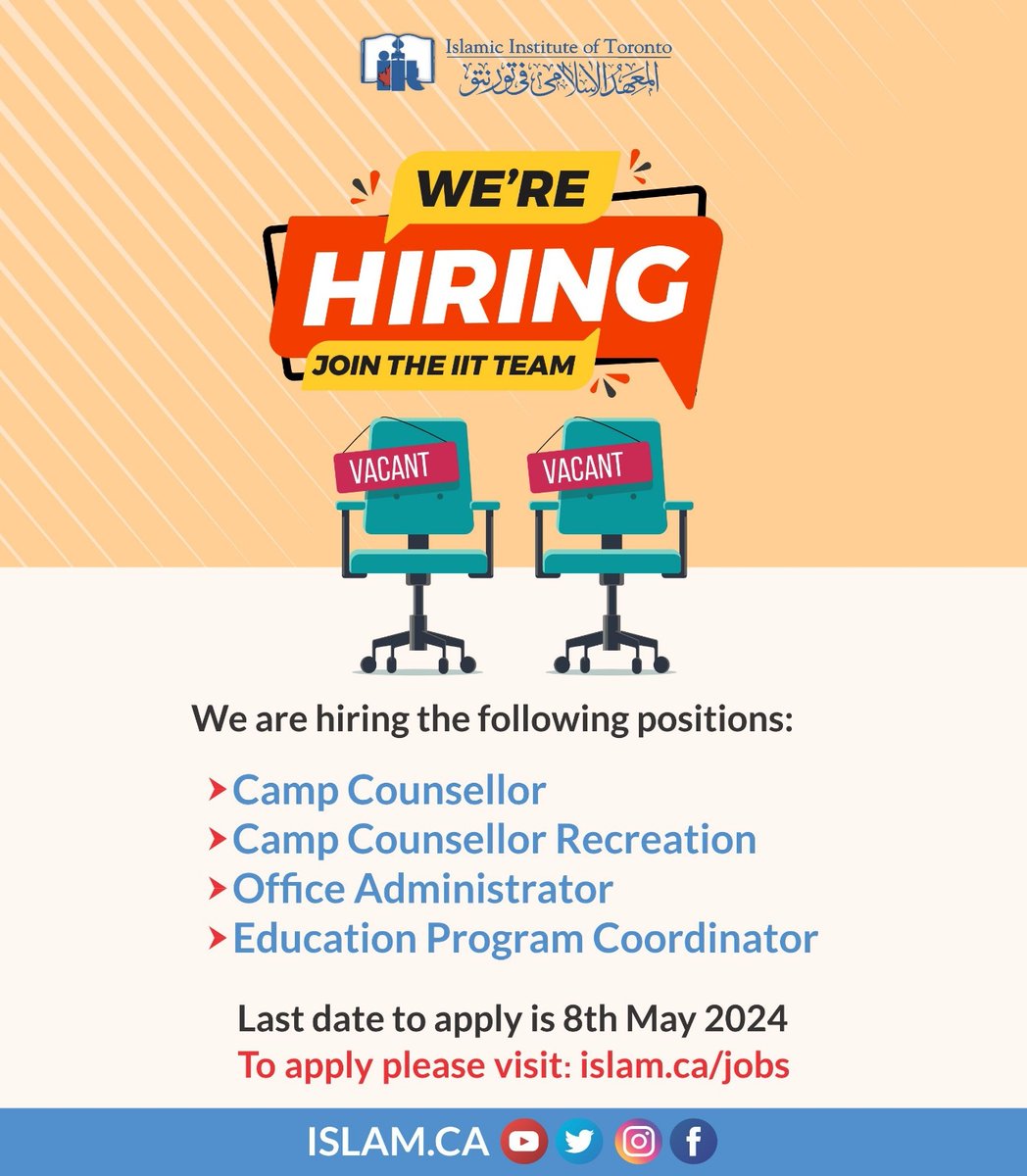 Are you looking for a summer job that makes a difference? We are excited to announce that we are hiring for several positions! This is your chance to be part of a dynamic and impactful team. **We are hiring for the following positions:** - Camp Counsellor - Camp Counsellor - ...