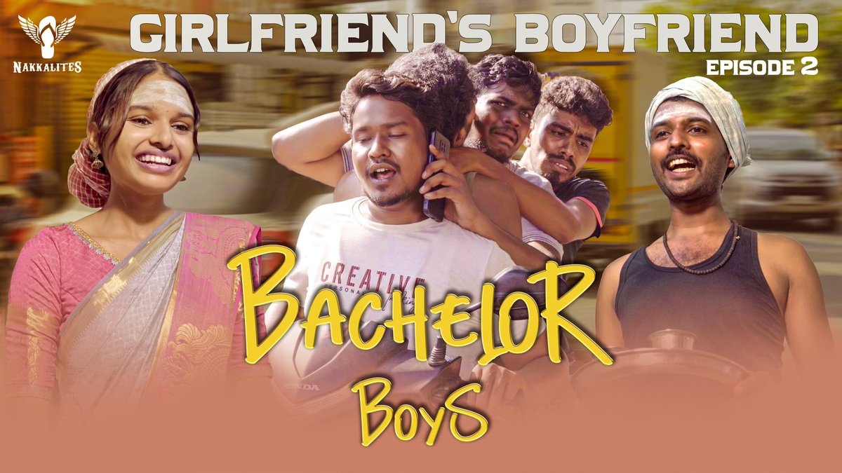 Bachelor Boys | Episode - 02 | Girlfriend's Boyfriend 🥳🥳 Video link : youtu.be/rzSz_MwHHRs?si… Streaming Now in #nakkalites Watch now Makkale 🤩🤩 #streamingnow #nakkalites_family💙 #love #bachelorboys #series #bachelorboysseries #bachelors