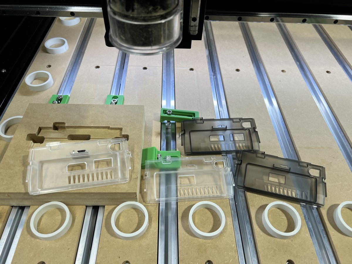 DragonsHoardGmg's tweet photo. After a few tries I've got it where I want it and best part is it's repeatable and only takes 5 minutes with setup! π
I'll try an original to see if there are any tweaks to be done but I see no reason I can't utilize the CNC for #GCDual installs.
Hmm what's next!? π€ https://t.co/IDGwXuRxwZ