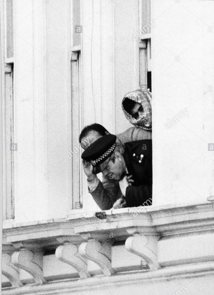 44 years ago and day 2 of the Iranian Embassy Siege which ended on the 5th May with the now infamous SAS assault. On this day (IA) assault plans change once the embassy caretaker disclosed that the lower ground floor windows were fitted with armoured glass! No plan is perfect ✏️