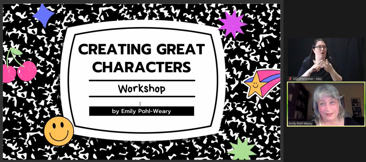 Happy to start the day with @TheFOLD_ and @emilypohlweary, learning about creating great characters. I love that diversity and inclusion are built so thoughtfully and naturally into the #FOLD2024 sessions.