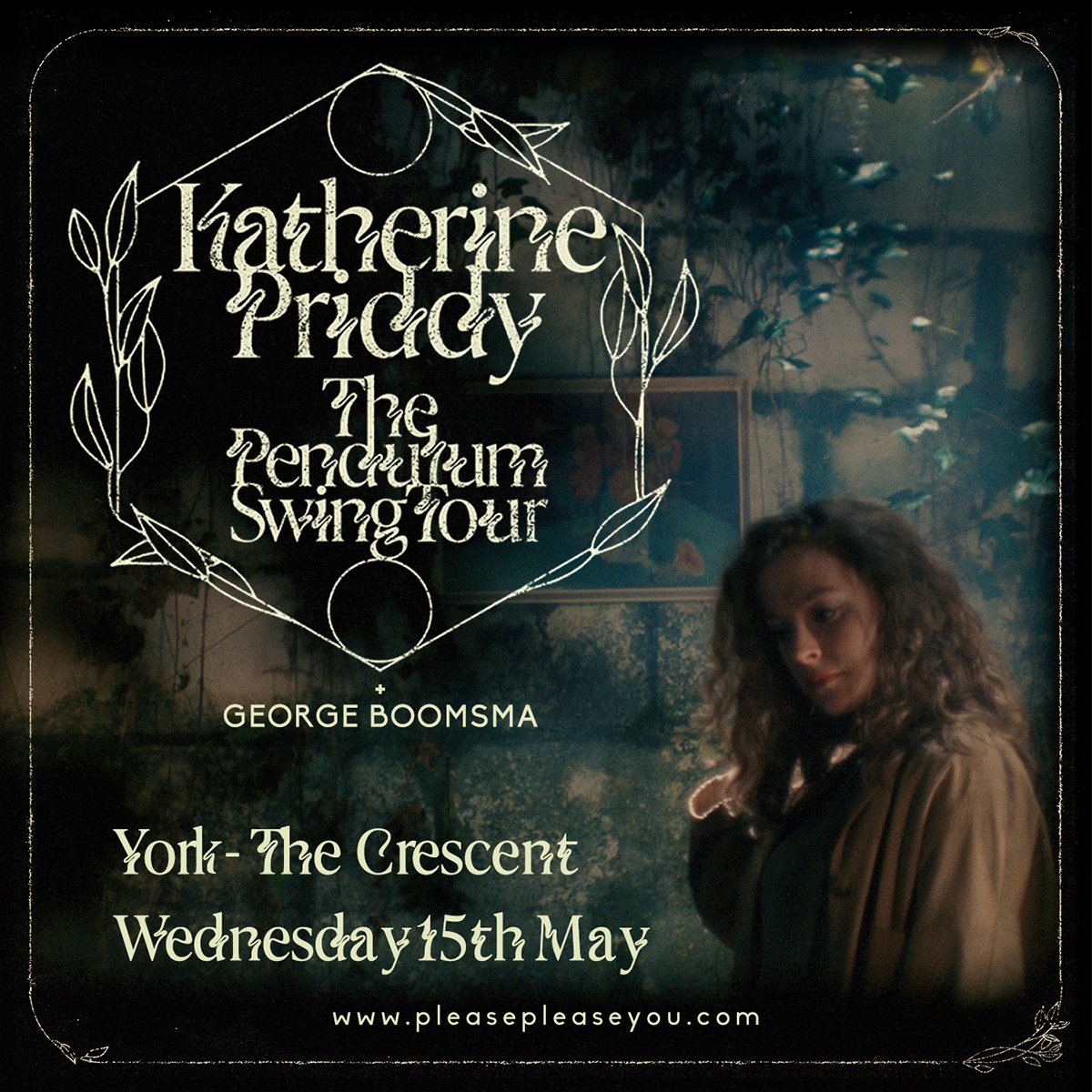 Two weeks! Delighted to welcome @GeorgeBoomsma back to York to open for the wonderful @KatherinePriddy Nice live version of George's Cashmere Grey over here >> youtube.com/watch?v=1A4m81… Very last tickets for this! >> thecrescentyork.com/events/katheri…