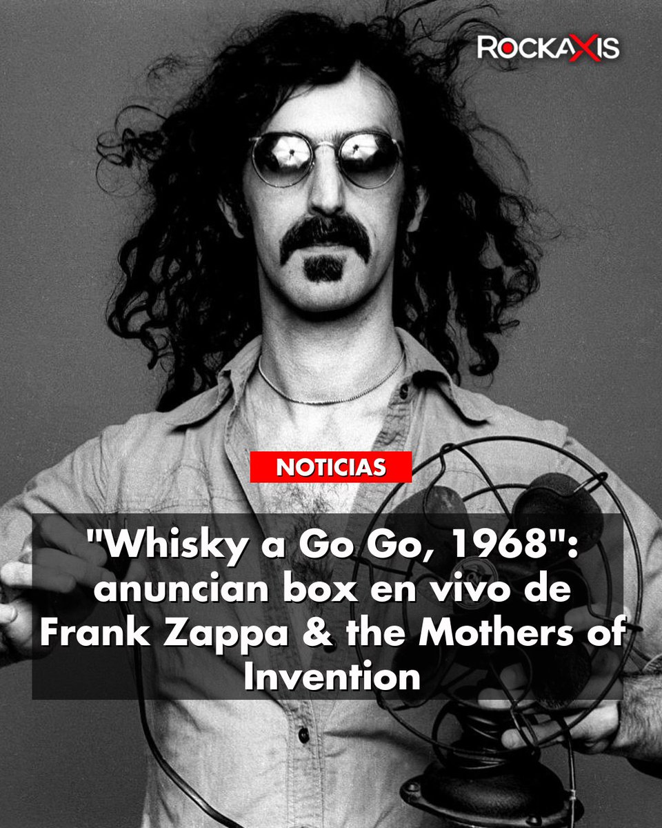 ¡Nuevo lanzamiento! Descubre el box set en vivo 'Whisky a Go Go, 1968' de Frank Zappa & The Mothers of Invention. 🎸 Sumérgete en casi cinco horas de material inédito capturando un legendario concierto de tres sets en el icónico recinto de Los Ángeles. 📀 Más detalles en nuestra