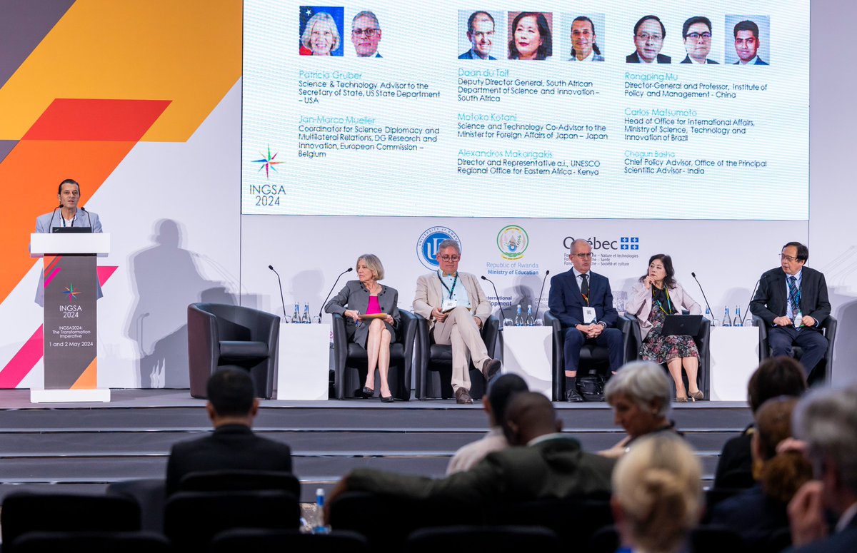 Recap of #INGSA2024's 'Connecting Science Diplomacy Agendas in a Fragmented World': Emphasized the need for collaboration in national/regional science diplomacy efforts amid shifting geopolitics. Initiatives showcased unity and amplified soft power in global relations.