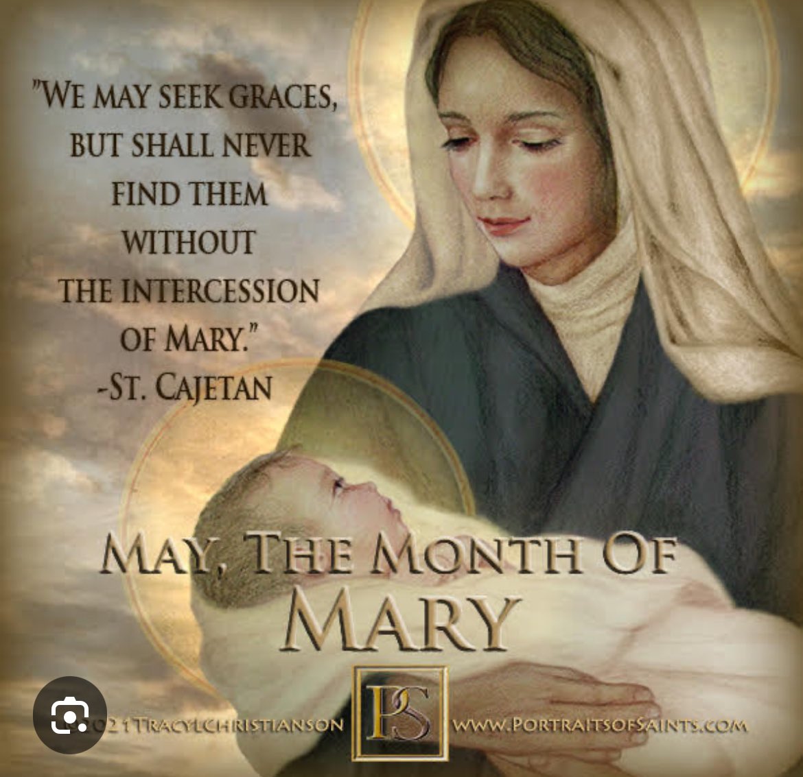 #May The Month of #Mary. #BlessedMother