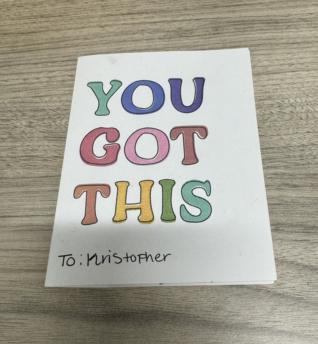 Thank you to the Nueces County Sheriff’s Office for supporting our Menger 3rd Grade STAAR Testers! Students received hand written encouragement cards before testing. 🫶🏻
<a href="/DrCBarrera1/">Dr. Christina Barrera</a> <a href="/KelsieMorris12/">Kelsie Morris</a>