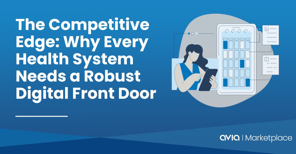 A digital front door isn't just about adding a few tech features; it's about a fundamental shift in delivering care. Want to learn how to make a bigger impact and gain a competitive edge? Click HERE: bit.ly/3QhazP1 #digitalfrontdoor #digitalhealth #healthtech #avia