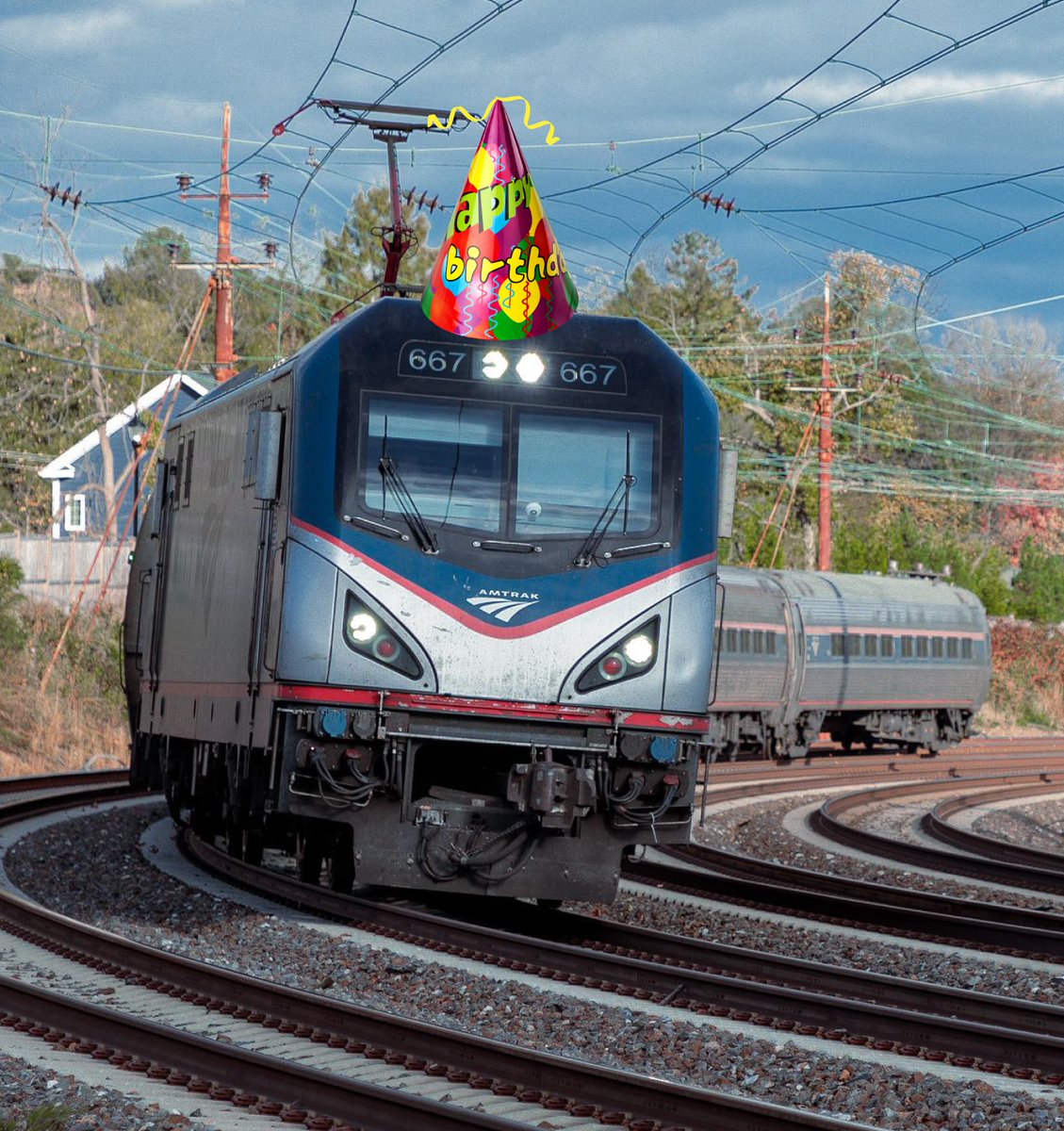 53 years of being America's Railroad! Happy birthday to us 🥳