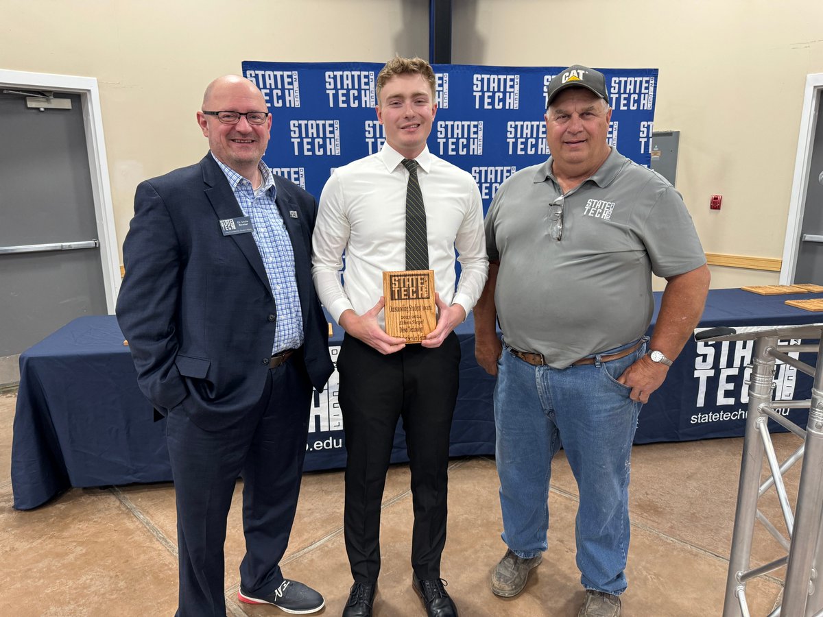 statetechmo's tweet photo. A massive #StateTechMo congrats goes out to these fine students who recently received the Outstanding Student award in their program! Here are just a few, the rest of the pictures can be found on our Facebook page! https://t.co/Kb4e01HfQf
