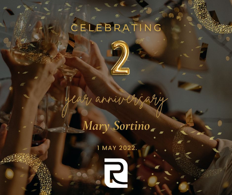 Today, we celebrate Mary's incredible journey with our team. Mary's unwavering dedication and willingness to lend a helping hand, no matter the task, have made her an invaluable asset to our company. ✨ 🥂 

#RFG11RollingStrong #appreciationpost #logistics #anniversary #happyday
