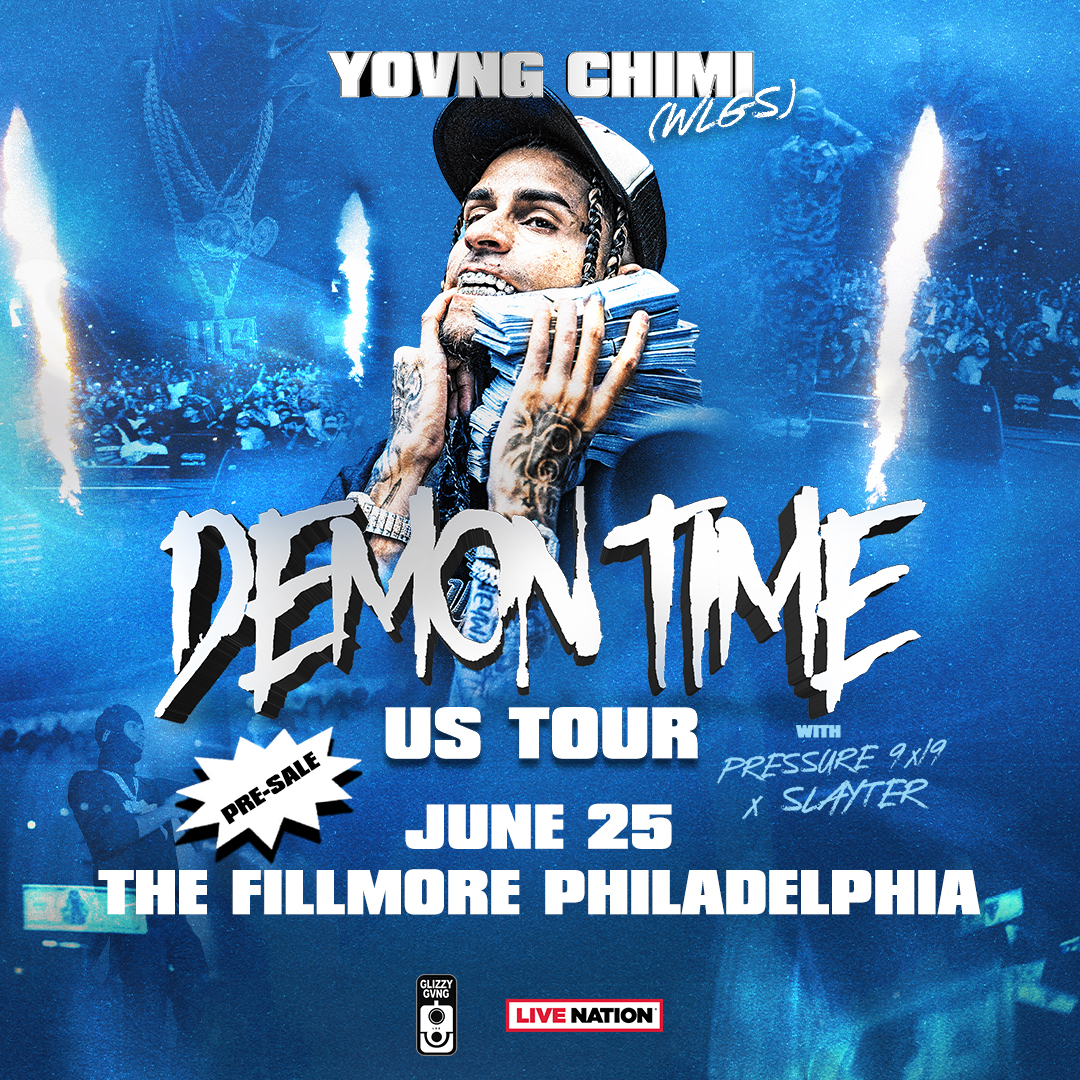 JUST ANNOUNCED 💎 @yovngchimi_ at The Fillmore Philadelphia on June 25! Presale begins Thurs, May 2 at 10AM. Use Code: SOUNDCHECK 🎧 Tickets on sale Friday, May 3rd at 10am EST 🎫 livemu.sc/4dlerZd