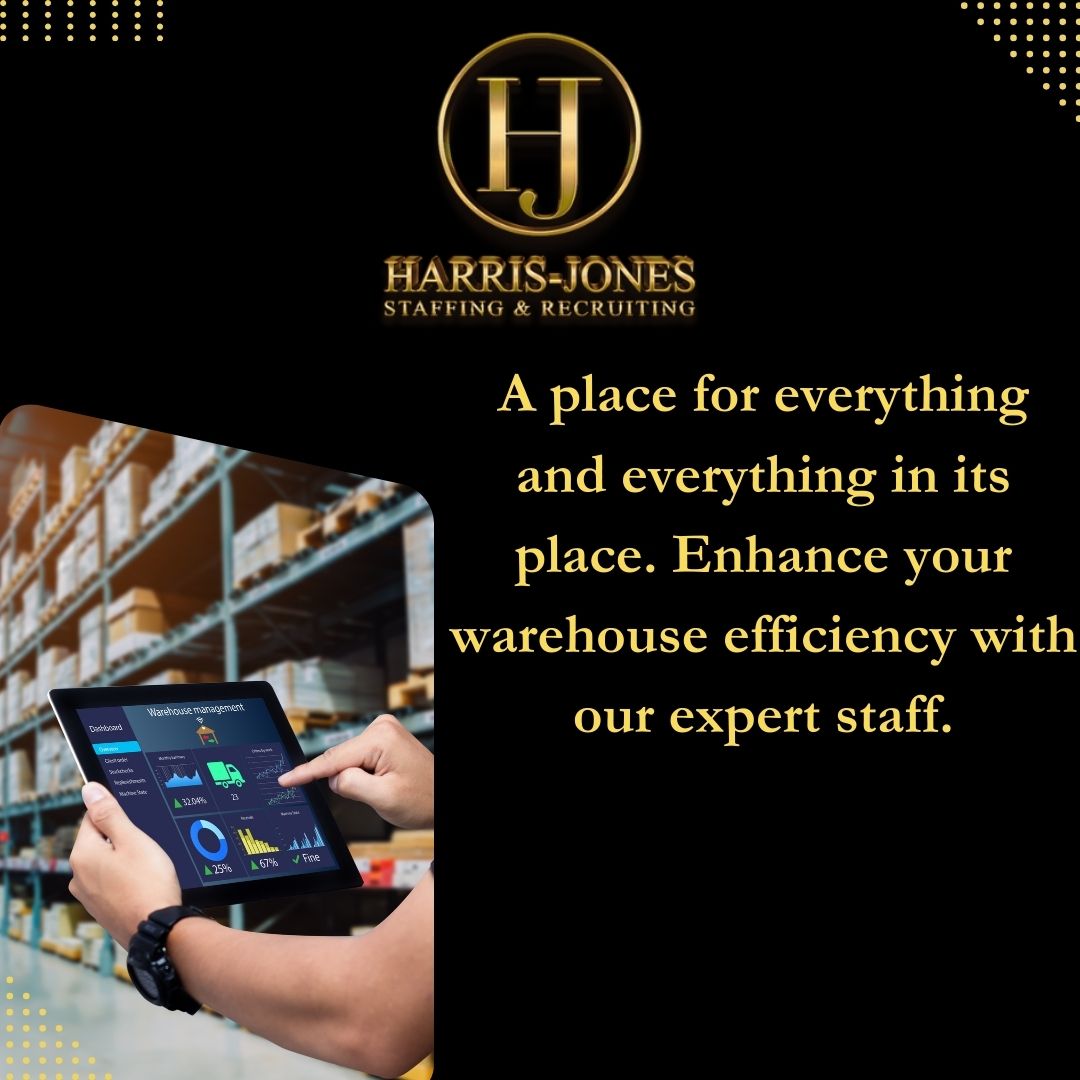 Enhance your warehouse efficiency with our expert staff. 
#WarehouseSolutions #HJStaffing #staffing #warehouse #temporarystaffing #directplacements
#payrollservices
