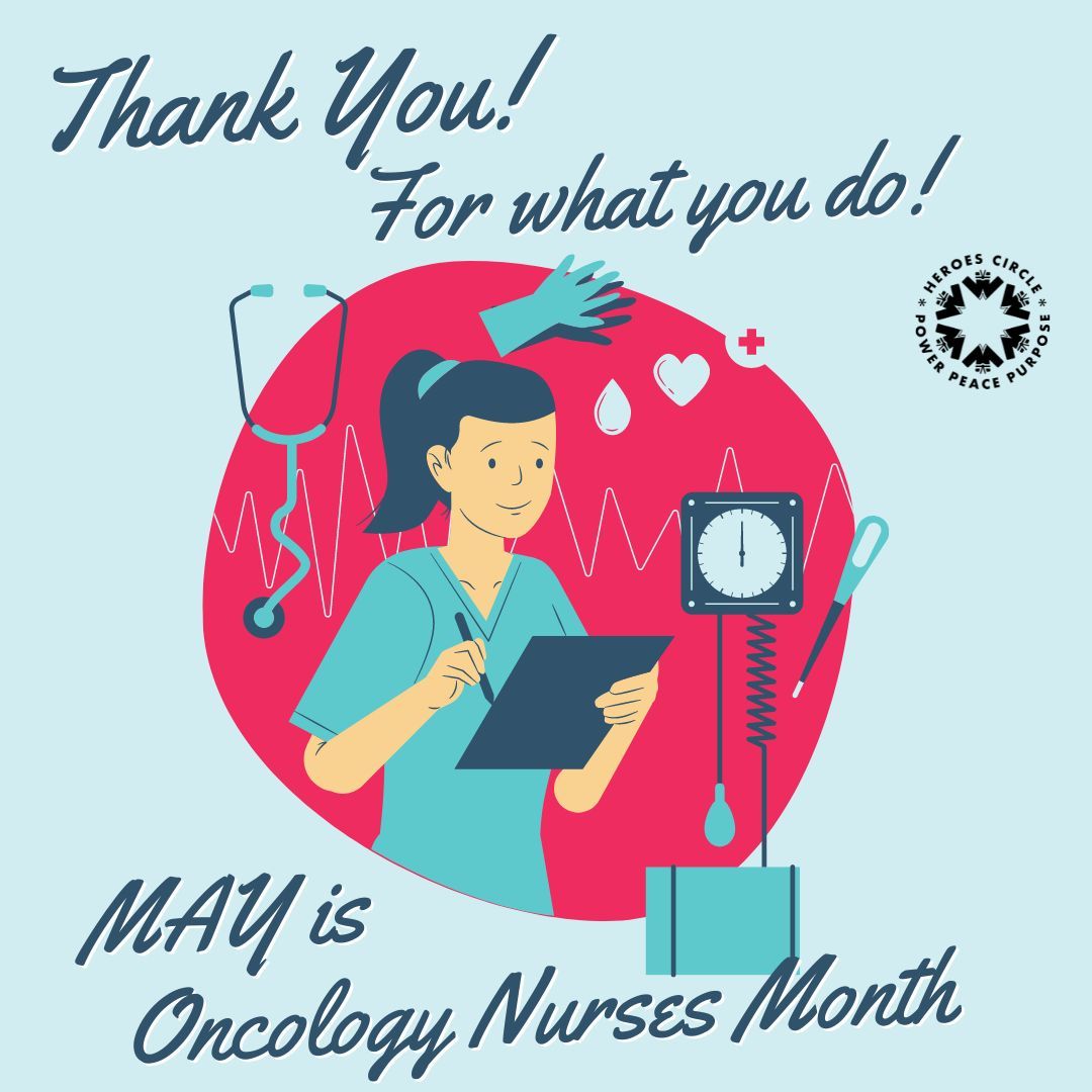 May is Oncology Nurses Month. This year's theme, 𝐄𝐦𝐩𝐨𝐰𝐞𝐫𝐢𝐧𝐠 𝐇𝐨𝐩𝐞, 𝐓𝐫𝐚𝐧𝐬𝐟𝐨𝐫𝐦𝐢𝐧𝐠 𝐂𝐚𝐫𝐞, highlights the expertise and compassionate approach of oncology nurses. It encapsulates how nurses bring hope to patients and redefine cancer care. #OncologyNurses