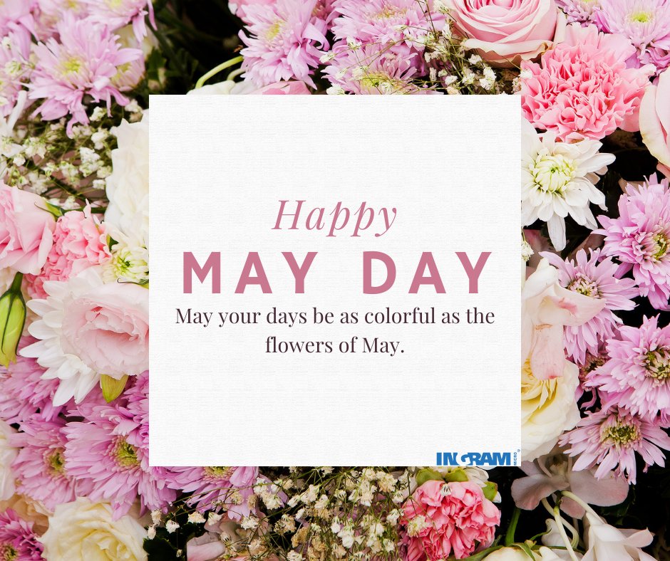 Happy May Day! We hope you take some time to smell the roses.💐 #ingrammicro
