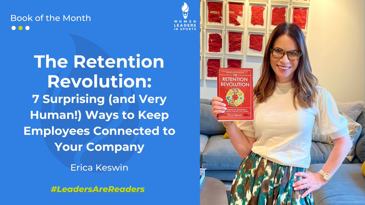For our May Book of the Month, we are highlighting 'The Retention Revolution' by bestselling author & our most recent podcast guest, @Erica_Keswin! Grab a copy 📚ow.ly/cErU50Rgvfw Tune into the podcast episode 🎧 ow.ly/Fyz750Riz7I