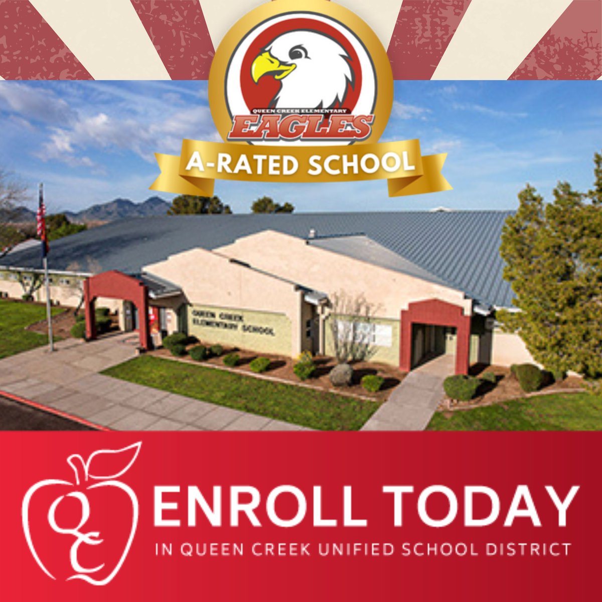 Enroll today at QCUSD.ORG/enroll #qceleads #qcleads #QCEEaglesSoar