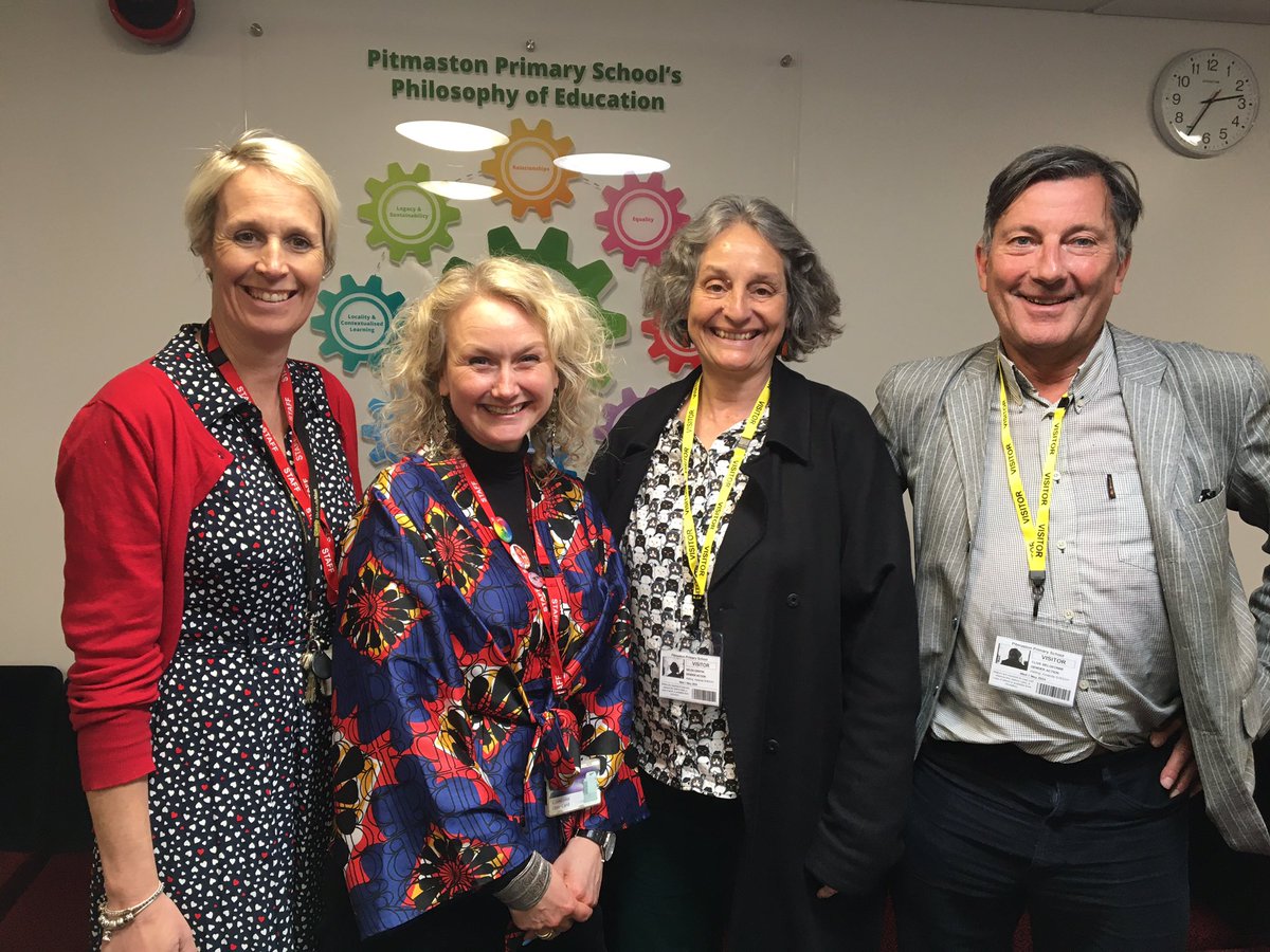 Fantastic visit to Pitmaston Primary today to hear all about their excellent and embedded gender equity work @Pitmastonschool @mission44