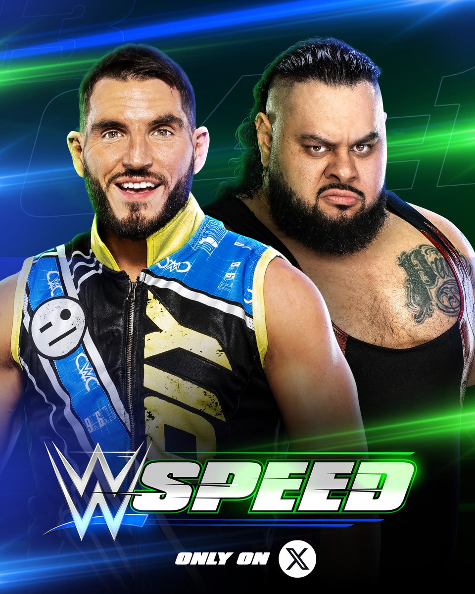 One spot remains, and it all comes down to @JohnnyGargano and @BRONSONISHERE. The final #WWESpeed before the first-ever WWE Speed Championship Match drops today at 12pm ET/9am PT exclusively on @X.
