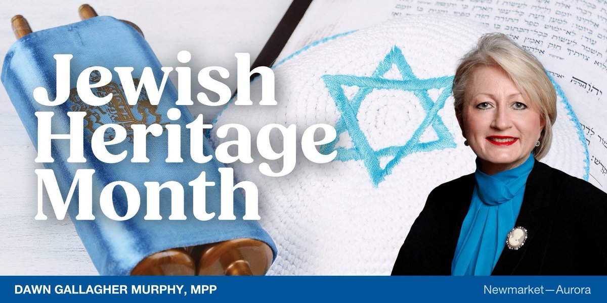 Today marks the beginning of #JewishHeritageMonth. Ontario is proud to have Canada’s largest Jewish community, who have made and continue to make significant contributions to the success of our province. Happy #JewishHeritageMonth!