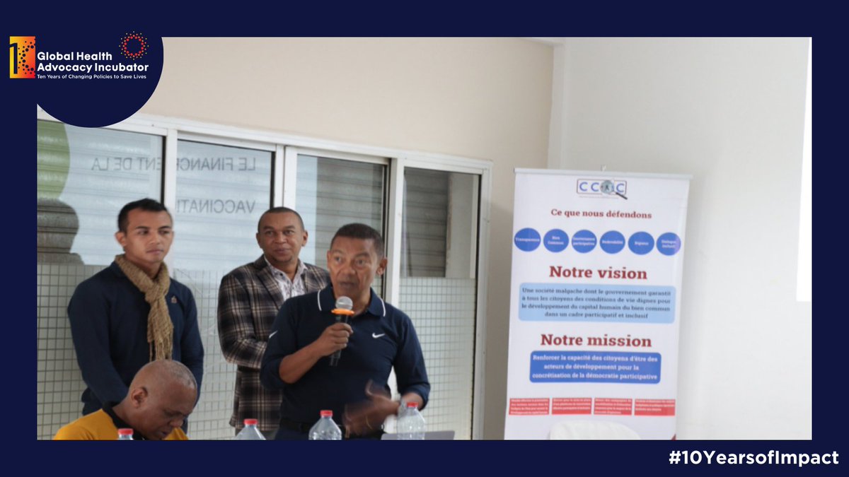 ⭐ Program Spotlight: Immunization ⭐ Meet Dr. Eli Ramamonjisoa, our In-Country Coordinator, and a driving force for vaccination advocacy efforts in Madagascar. We sat down with him for an interview on his advocacy journey. Check it out: #10YearsofImpact bit.ly/3wfHtJc