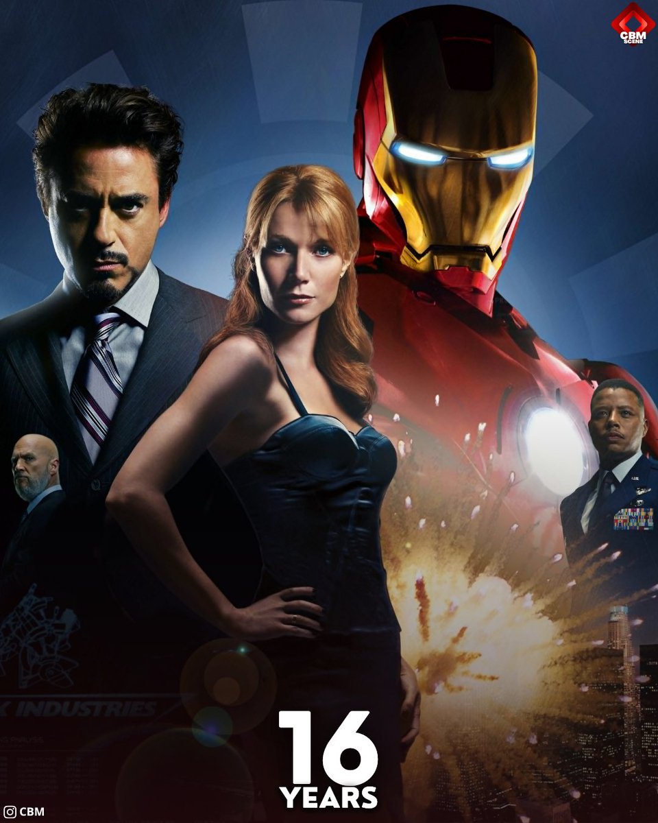 Marvel Studios IRONMAN 
16 years ago MCU born