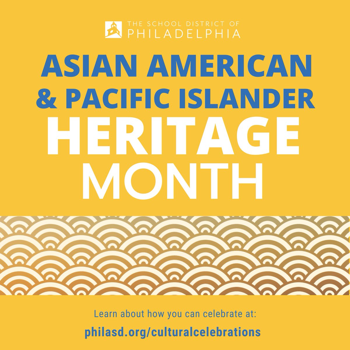 May is Asian-American 7 Pacific Islander Heritage Month! Join us as we celebrate the contributions of the AAPI community through District-wide events and community spotlights. Learn more at philasd.org/culturalcelebr… #PHLED