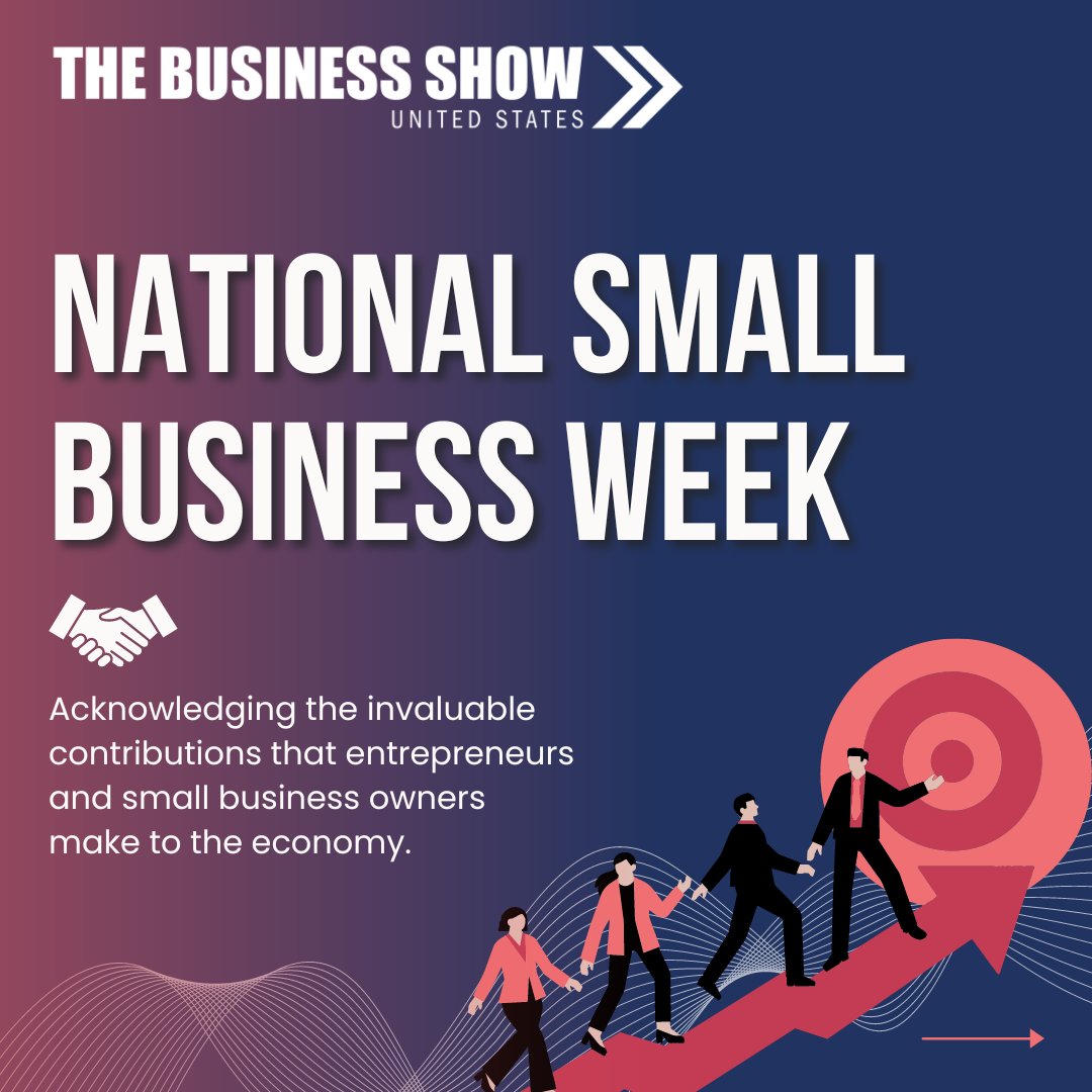 💡𝐍𝐀𝐓𝐈𝐎𝐍𝐀𝐋 𝐒𝐌𝐀𝐋𝐋 𝐁𝐔𝐒𝐈𝐍𝐄𝐒𝐒 𝐖𝐄𝐄𝐊💡 For more than 50 years, the U.S. SBA has celebrated this week! Thanks to all entrepreneurs & small business owners for your contribution! Tag one of your favorite small businesses below & show them some love!💪 #TBSUS