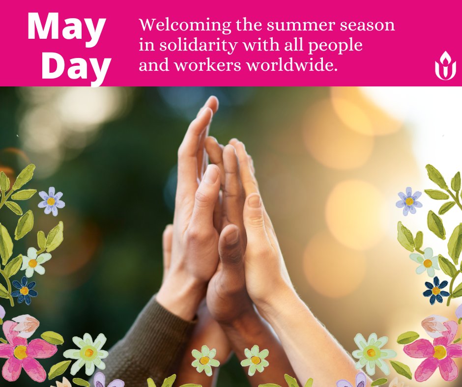 On #MayDay2024, let us honor this seasonal moment in the Northern Hemisphere - the midway point between the spring equinox and summer solstice - while also uplifting the creativity, necessity, and dignity of all forms of work and our solidarity with workers across the globe.